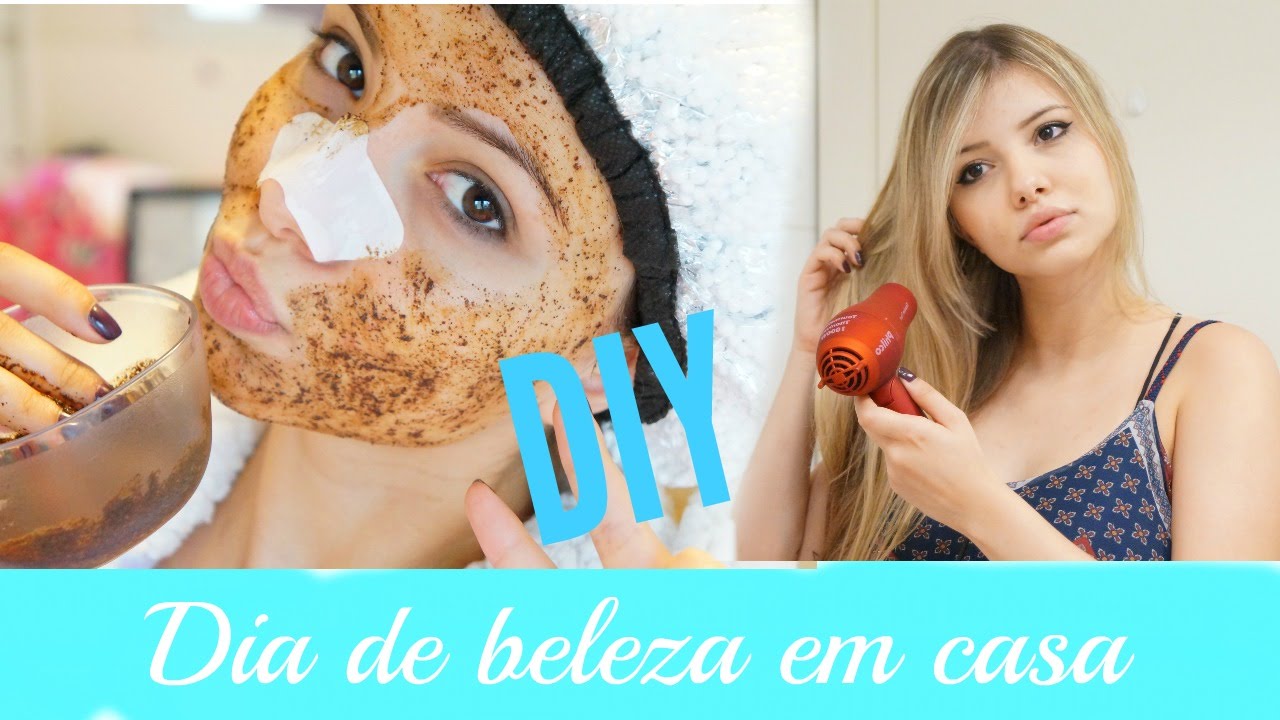Rotina para dias de mimo em casa! Máscara caseira contra cravos, pés lisos, etc!