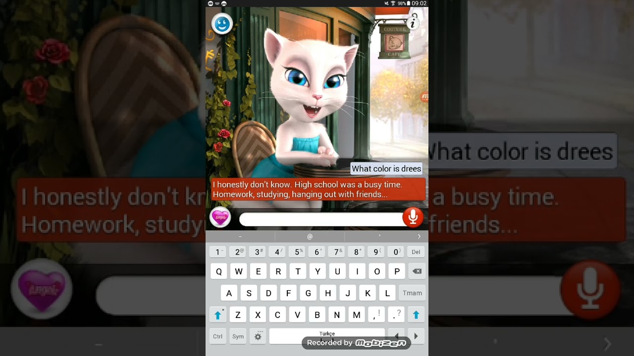 TALKING ANGELA 2.5.0 SÜRÜMÜNÜ OYNUYORUZ