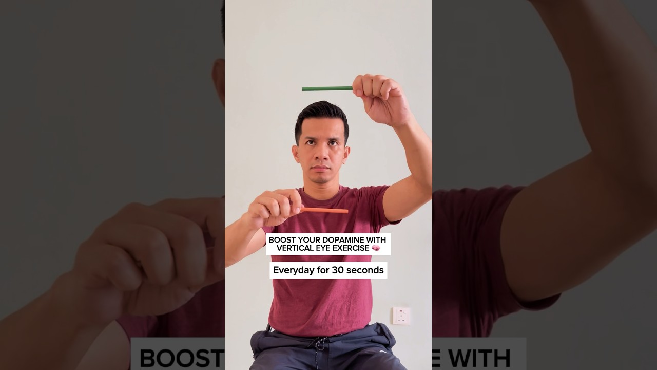 Dopamine booster exercise! #dopamine #eyeexercise