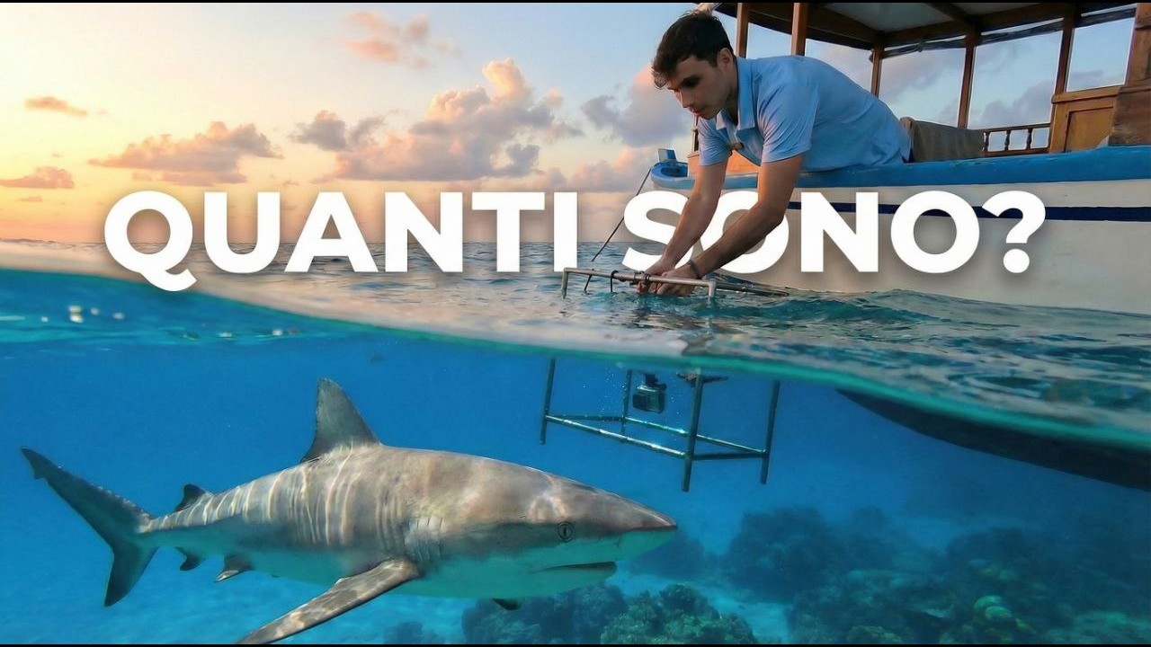 Come studio gli Squali alle Maldive? La mia Ricerca