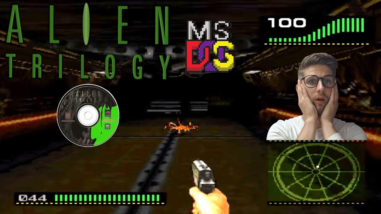 A return to the iconic Alien Trilogy (1996) #DOS #PC #alienromulus #retro  #noemulator