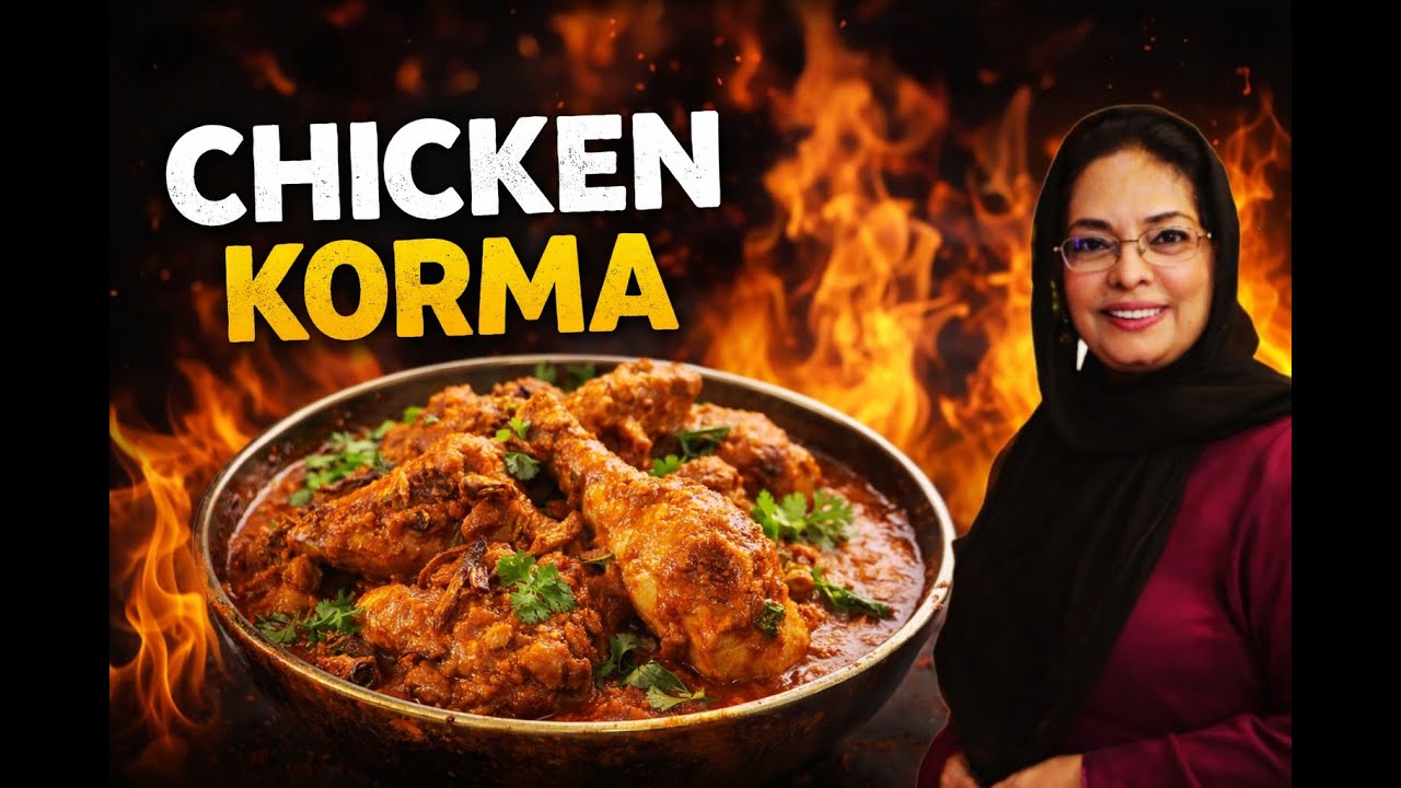 Chicken Korma Recipe by Cooking With Chef Rahat #chickenkorma #recipe #howto