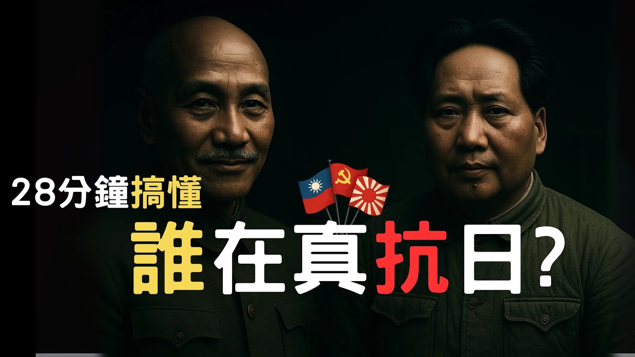 谁才是抗日战争的真正中流砥柱？中共党史没说的抗战真相｜28分钟看懂国共谁在抗日？ #抗日战争 #中共党史 #历史真相