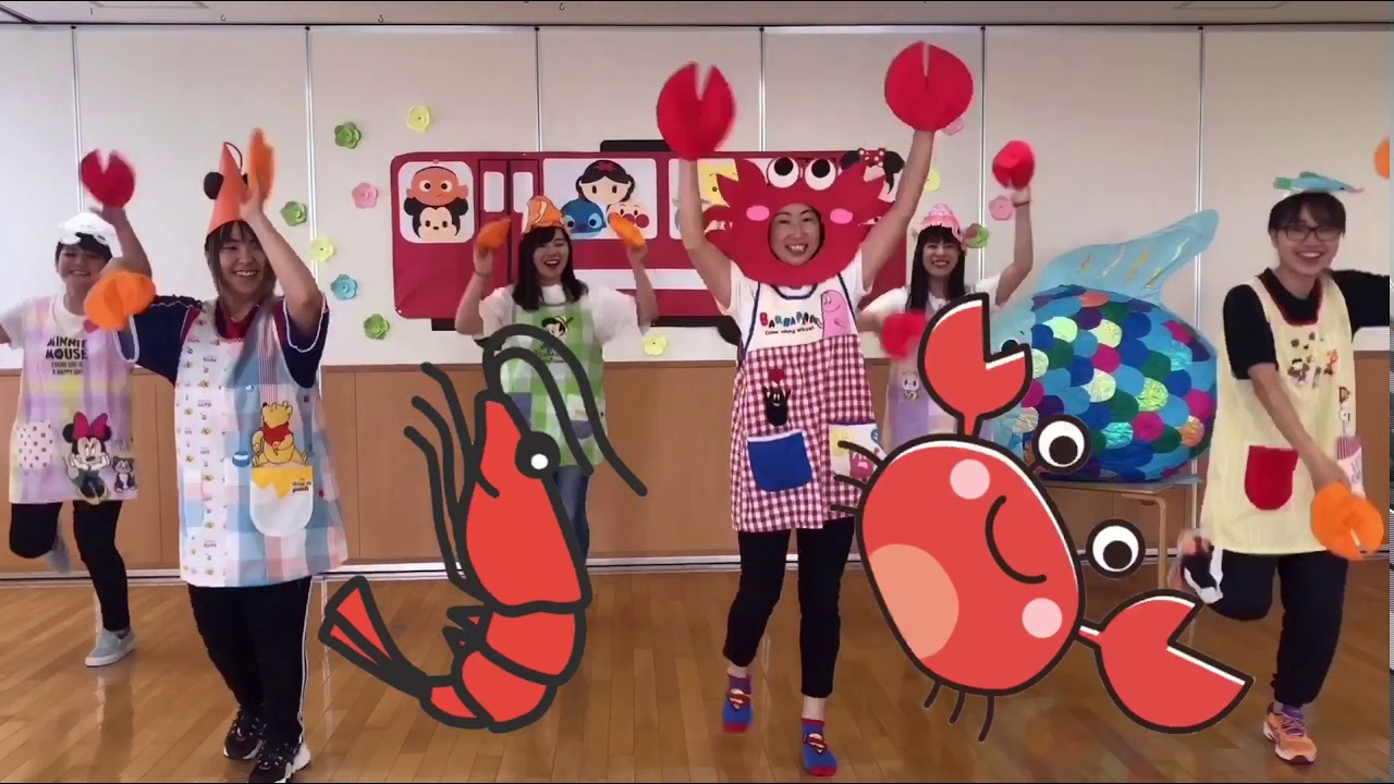 甚目寺幼稚園　エビカニクスをみんなで踊ろう