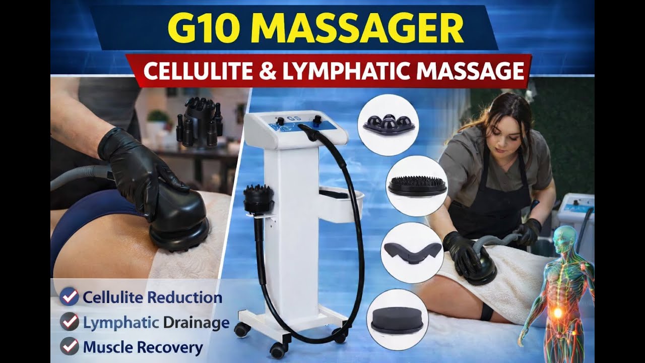 G5 & G10 Body Massager | Slimming & Physiotherapy Machine | Fat Reduction & Pain Relief