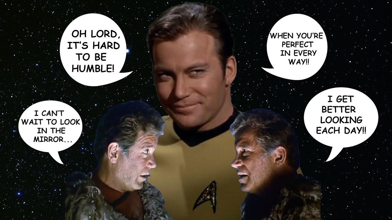 Mac Davis - Hard To Be Humble - With Capt. Kirk (Quite funny)