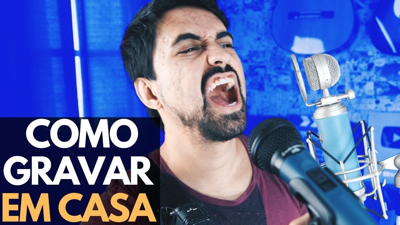 COMO GRAVAR MÚSICAS EM CASA (qualidade de estúdio)
