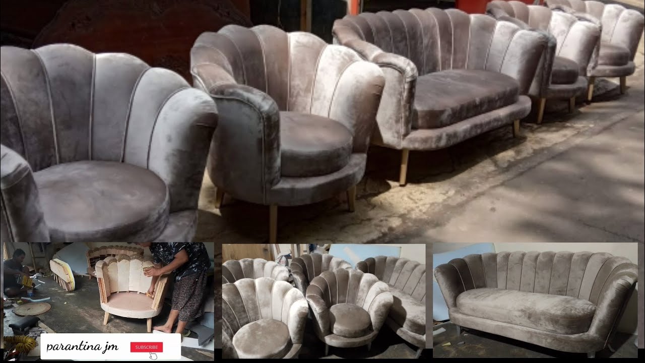 sofa kerang||sofa pelaminan