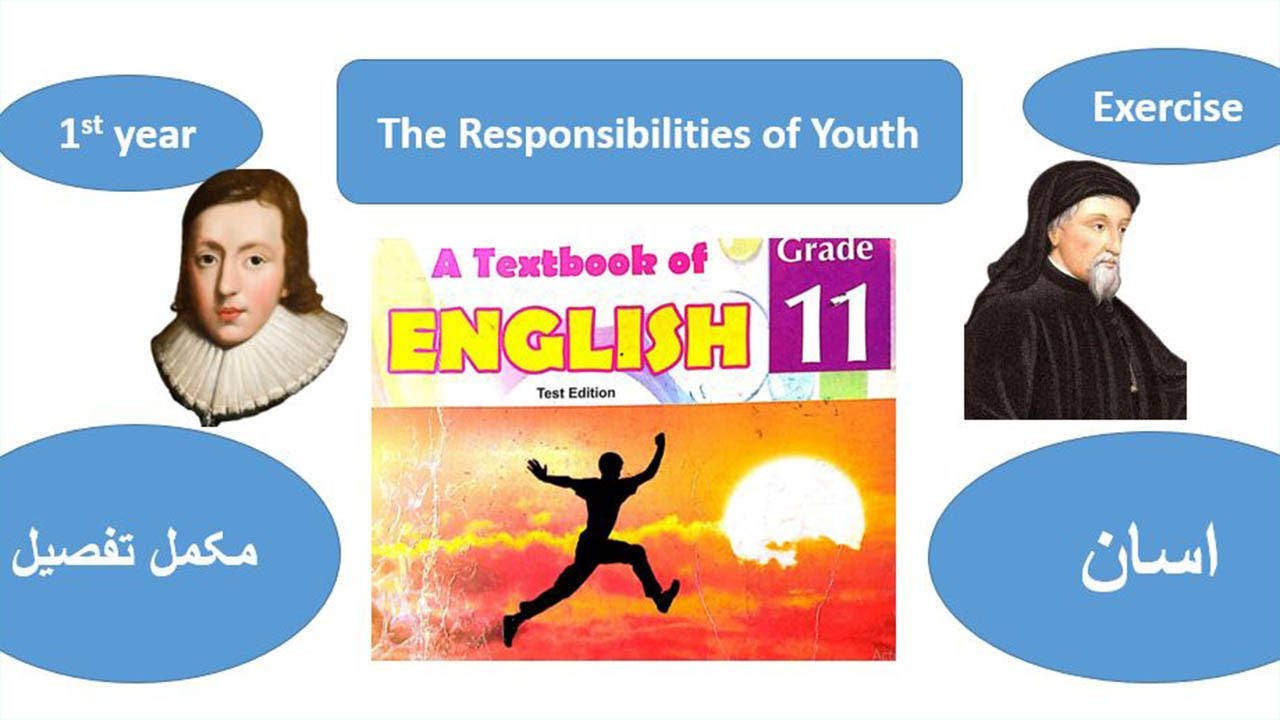 the responsibilities of youth  exercise|| fsc part 1 english