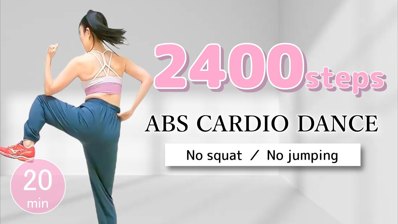20Min ABS CARDIO AEROBICS DANCE WORKOUT | Exercise to the Beat |  No Squat  |  No Jumpimg