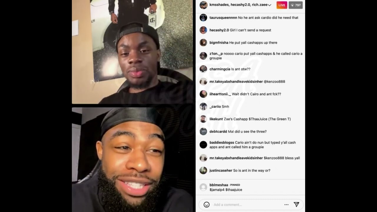 #PLAYBOYS CASHY, KING. MAL, RICH ZAE, ALI & ANT IG LIVE (PART 5) #nttv #theteaduh