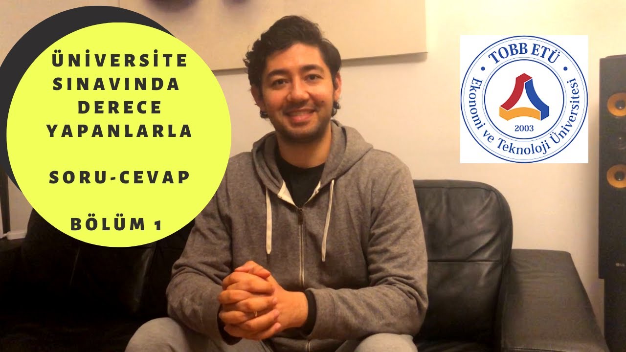 ÜNİVERSİTE SINAVINA GİRECEK ÖĞRENCİLERE TAVSİYELER BÖLÜM 1 ✅ FEN LİSESİ ➡️ TOBB İŞLETME YKS 2020