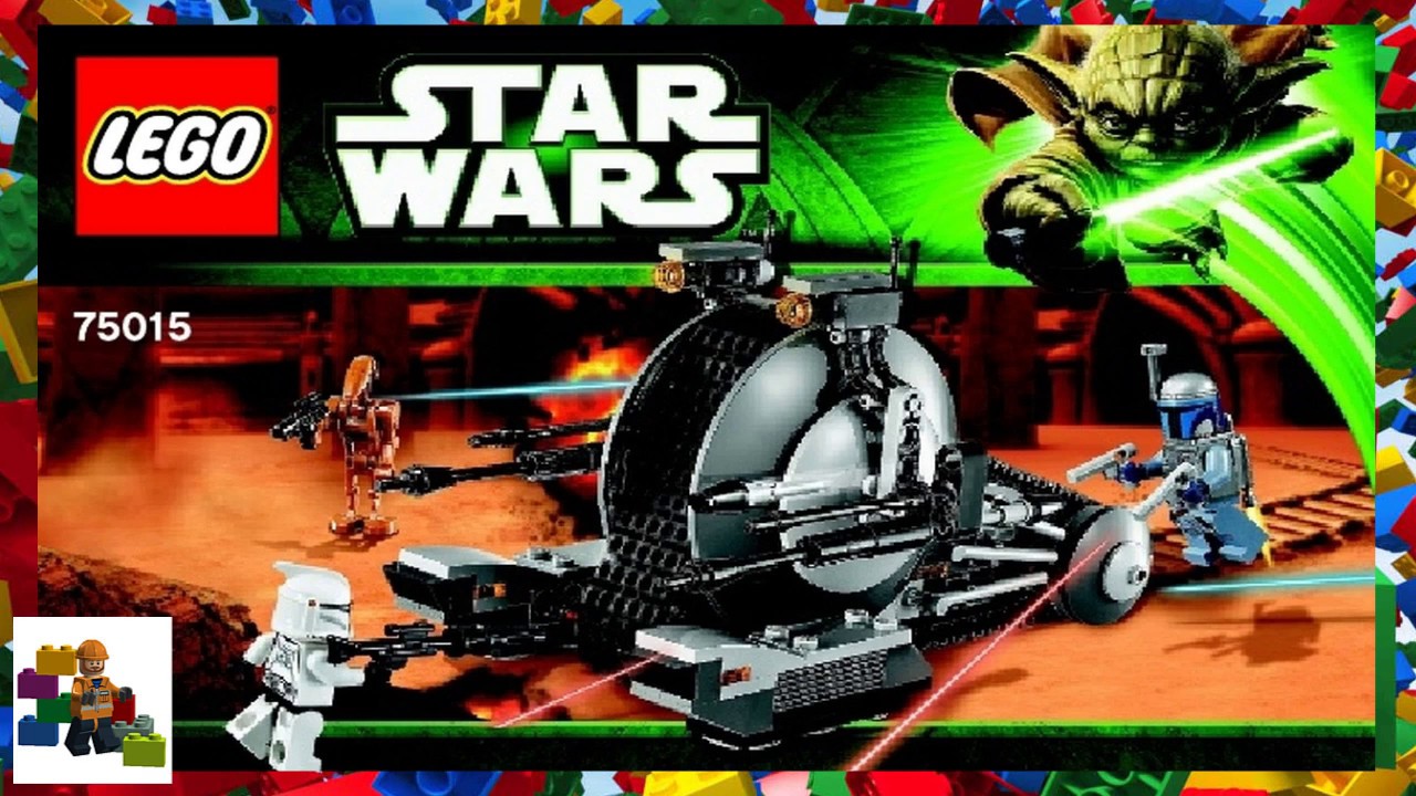 LEGO instructions - Star Wars - 75015 - Corporate Alliance Tank Droid