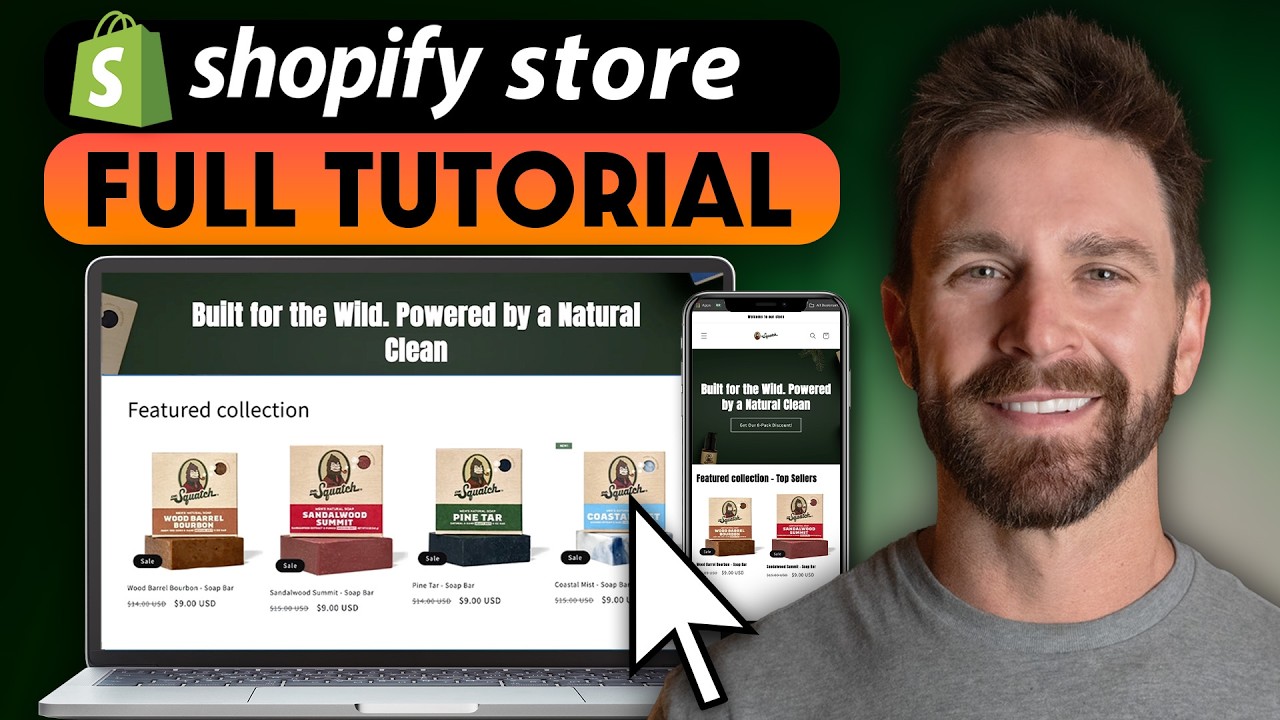 Учебное пособие по Shopify для начинающих 2026 — (пошаговое руководство)