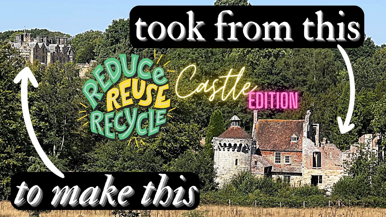 🍳 Breakfast at Bill’s & 🏰 Scotney Castle Tour | Fields, Ruins & Hidden Secrets! 🇬🇧✨