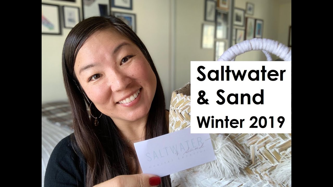 🎁 Saltwater & Sand | Winter 2019 | 12 Days of BoXmas Day 4
