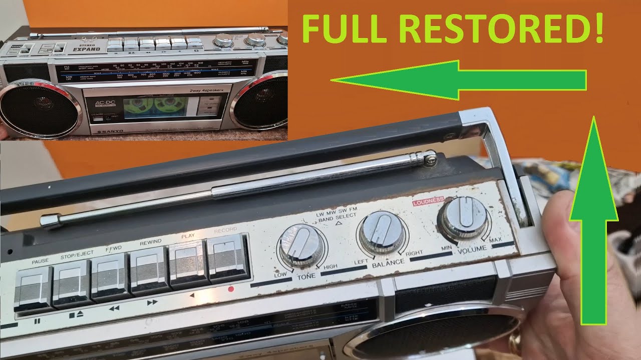 SANYO M 7150LU  Restauration!