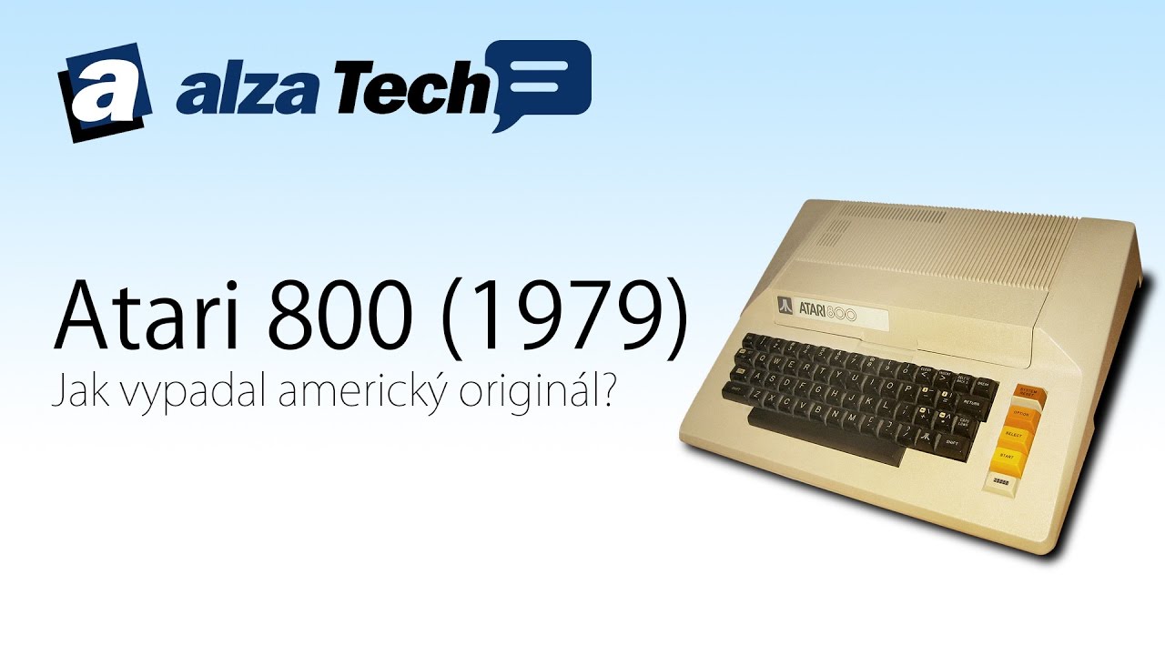 Alza Muzeum: Jak vypadalo původní Atari 800 (1979)? - AlzaTech #461