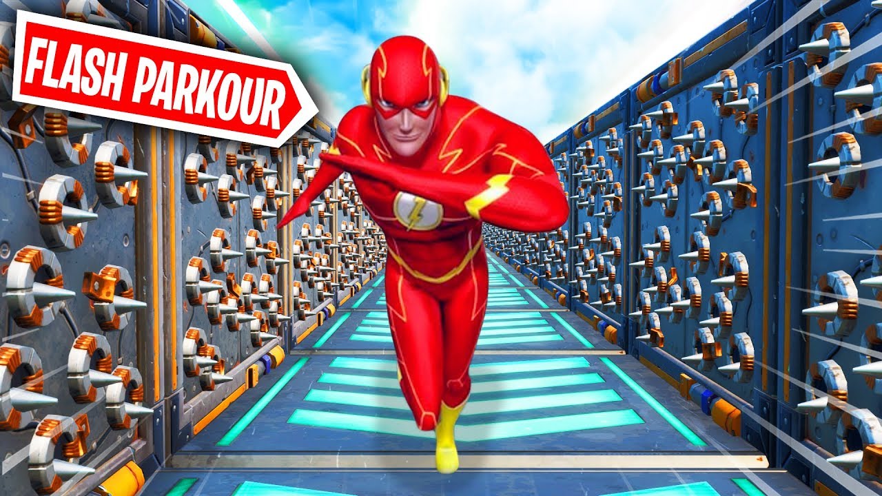 *PARKOUR ⚡FLASH ULTRA VELOCIDAD⚡* FORTNITE PARKOUR