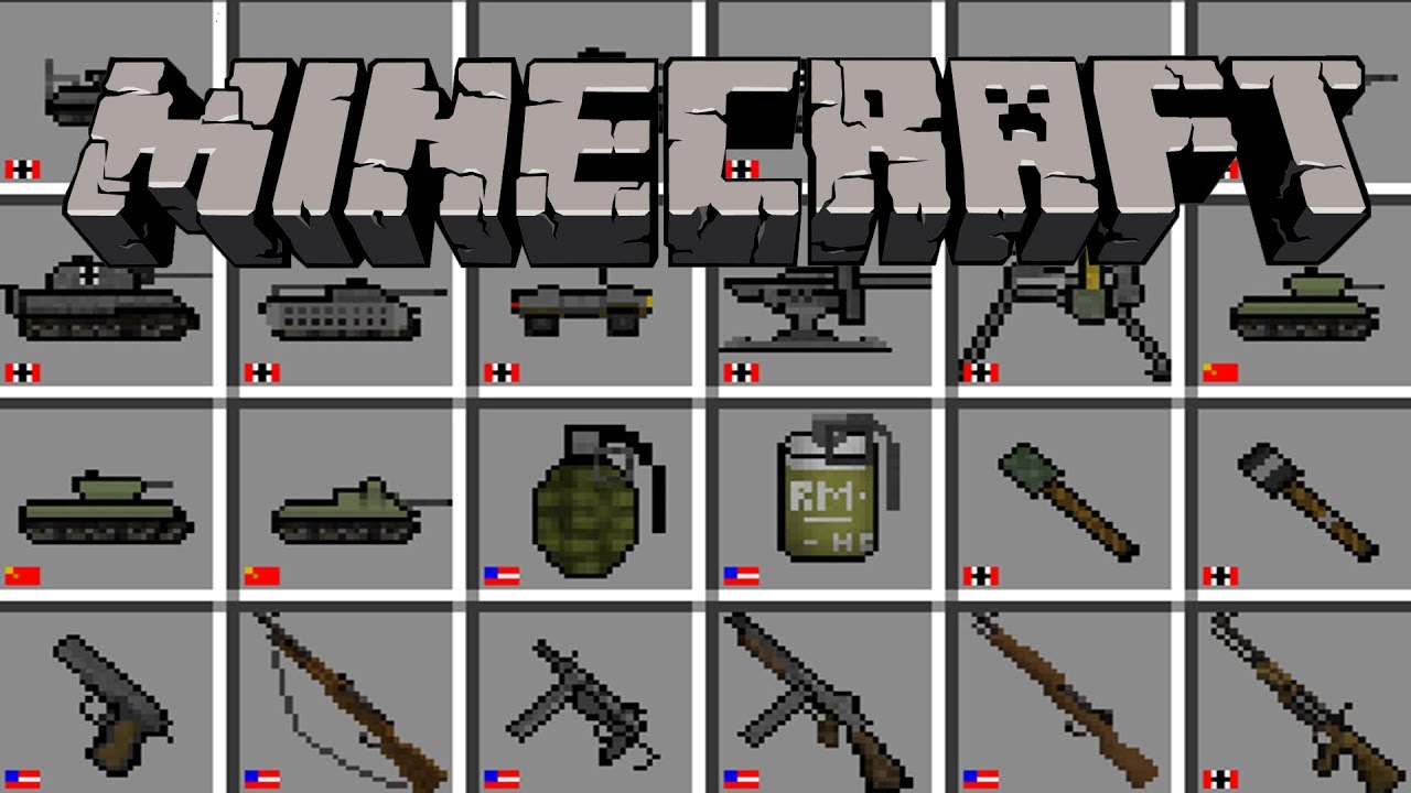 Minecraft Flans Mod: Warfare 44 Pack