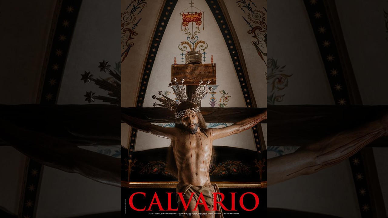 Presentación del Cartel de la Cofradía del Calvario de Doña Mencía - Semana Santa 2.026