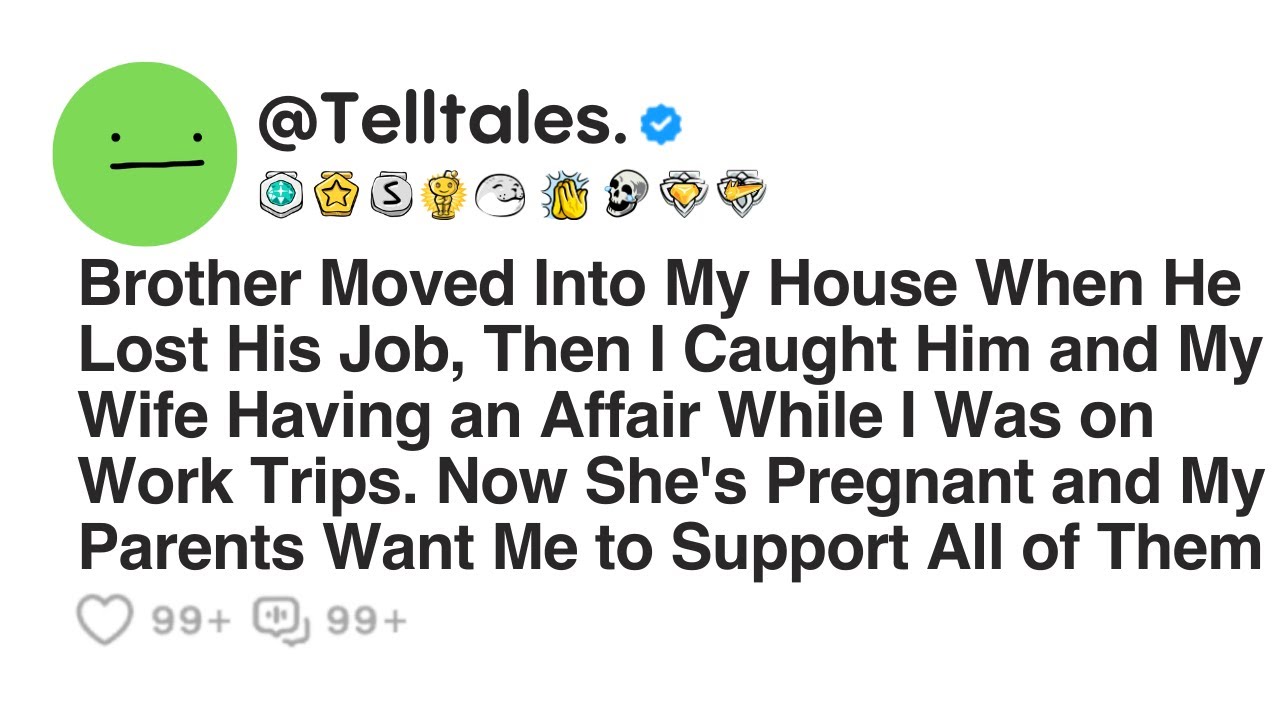 Brother Moved Into My House When He Lost His Job, Then I Caught Him and My Wife Having...
