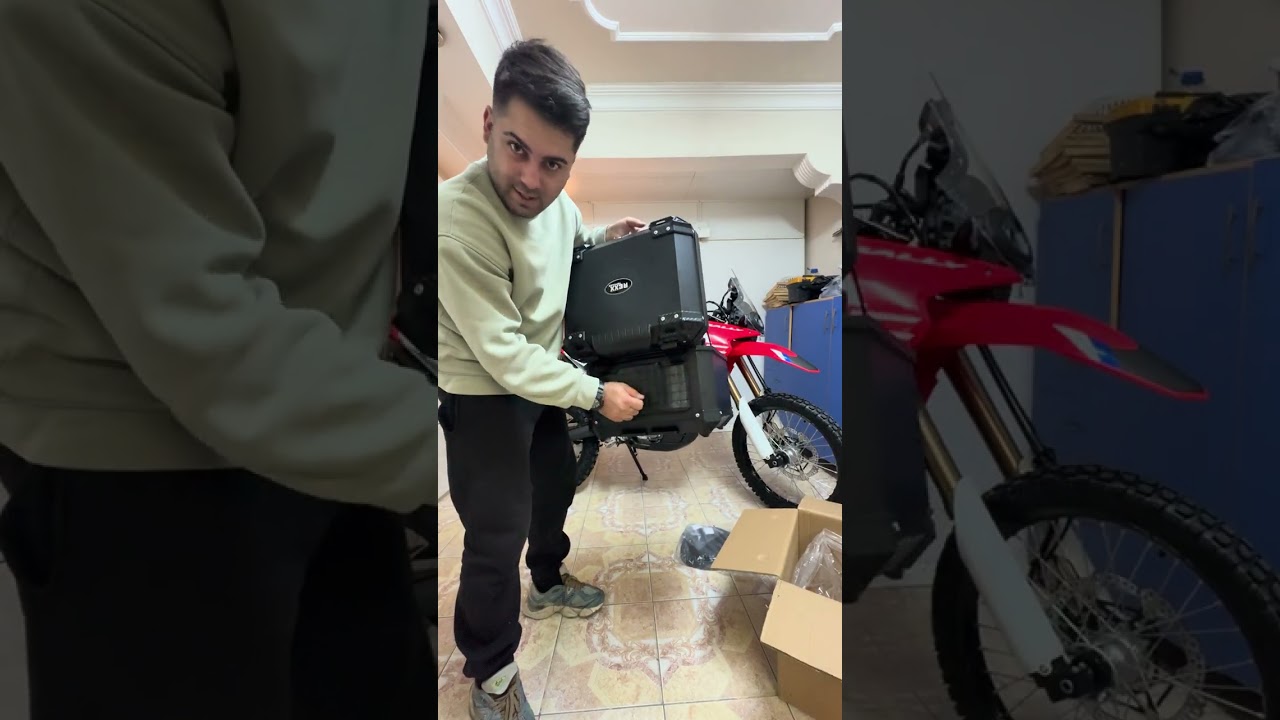 Honda Crf 250 Rally Top Case Tanıtım Videosu 