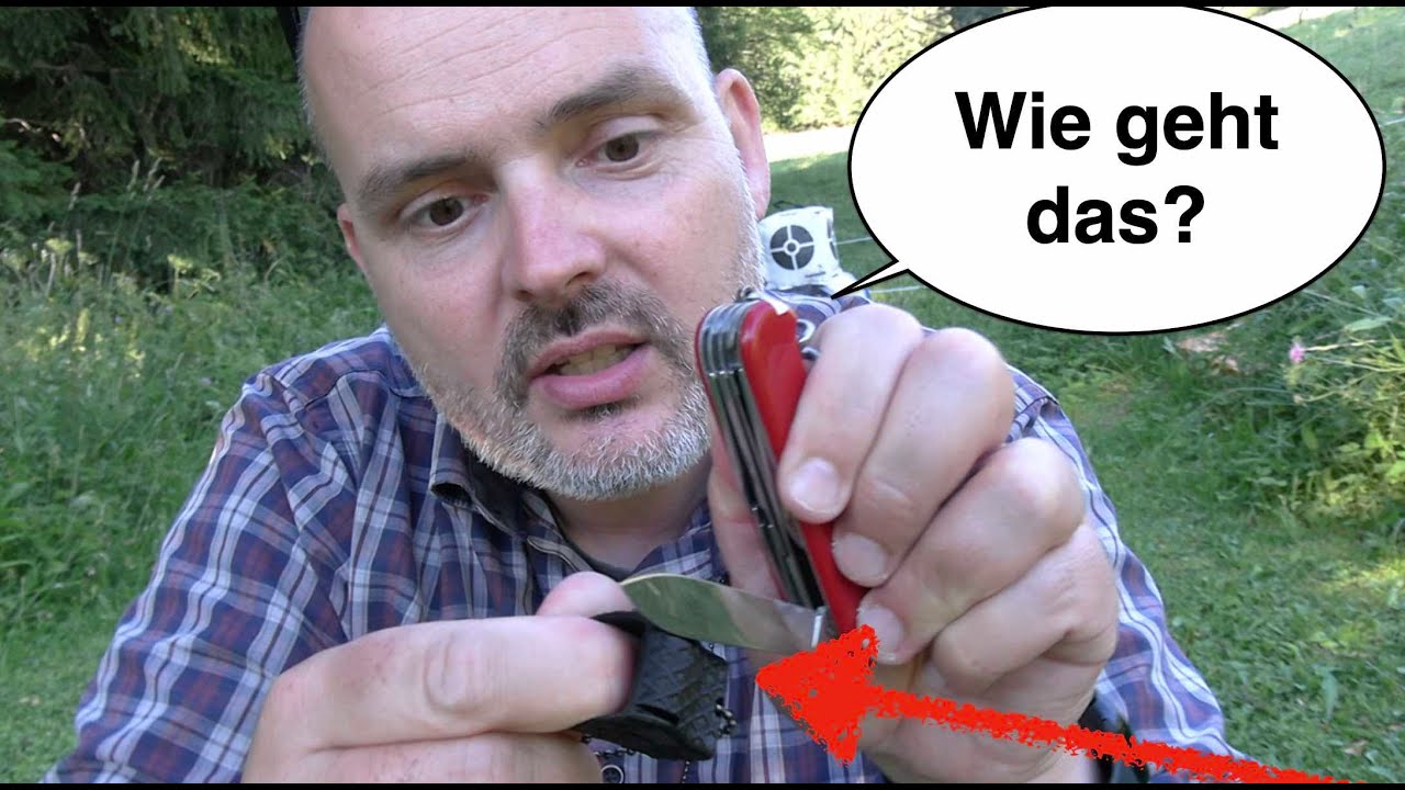 Anleitung K4 All Day Carry für Victorinox Messer