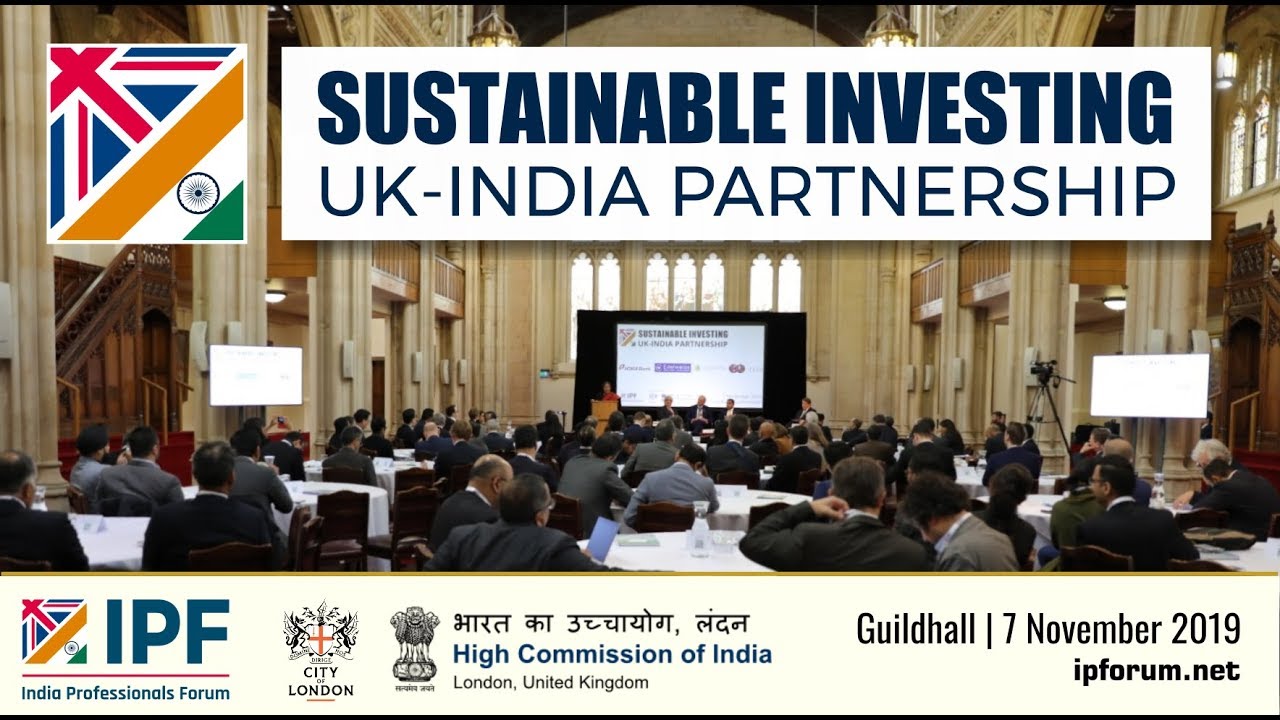 Sustainable Investing: UK-India Partnership | Keynote Addresses