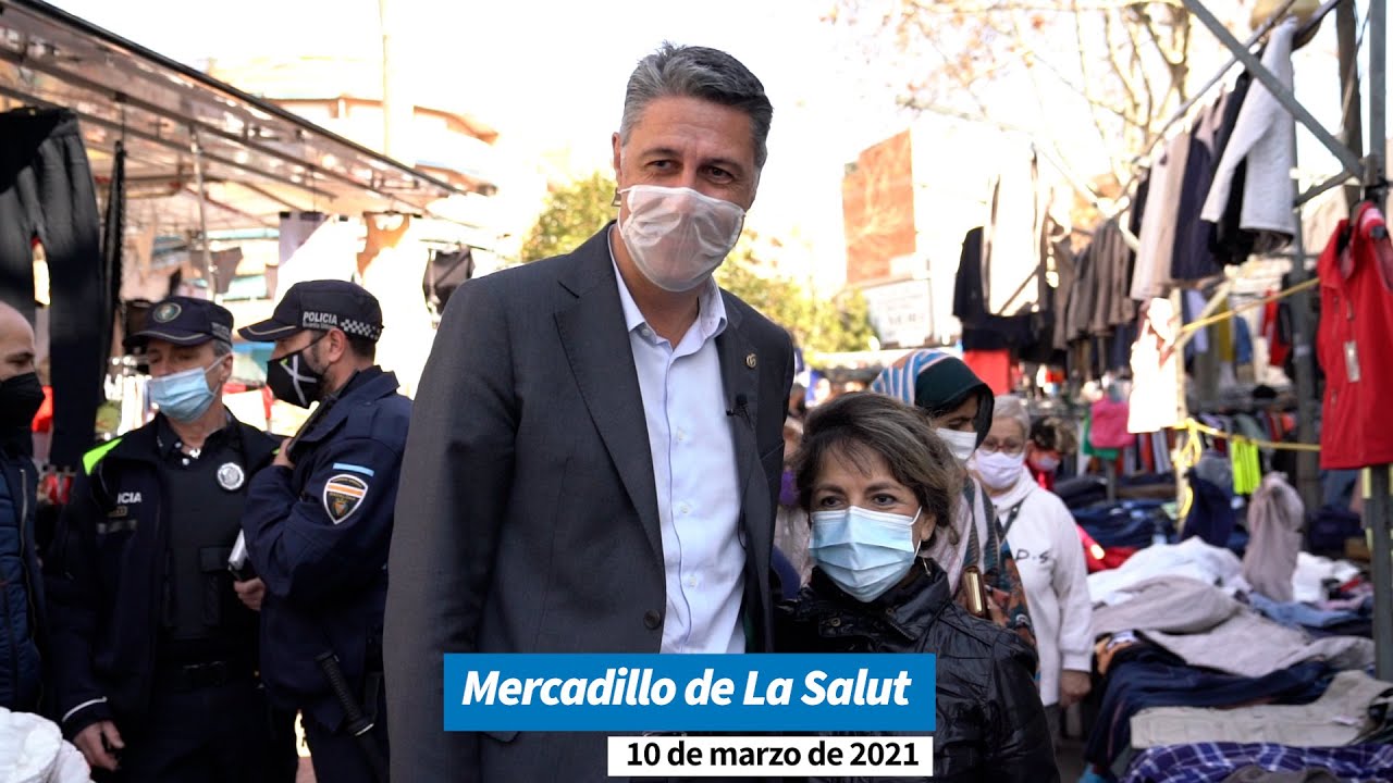 Mercadillo de La Salut | Xavier García Albiol | #Badalona