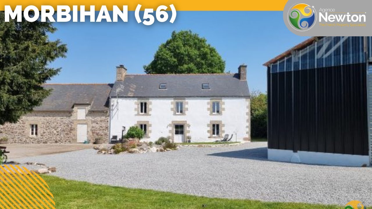 FRENCH PROPERTY FOR SALE 4-bedroom farmhouse for sale in Brittany, France