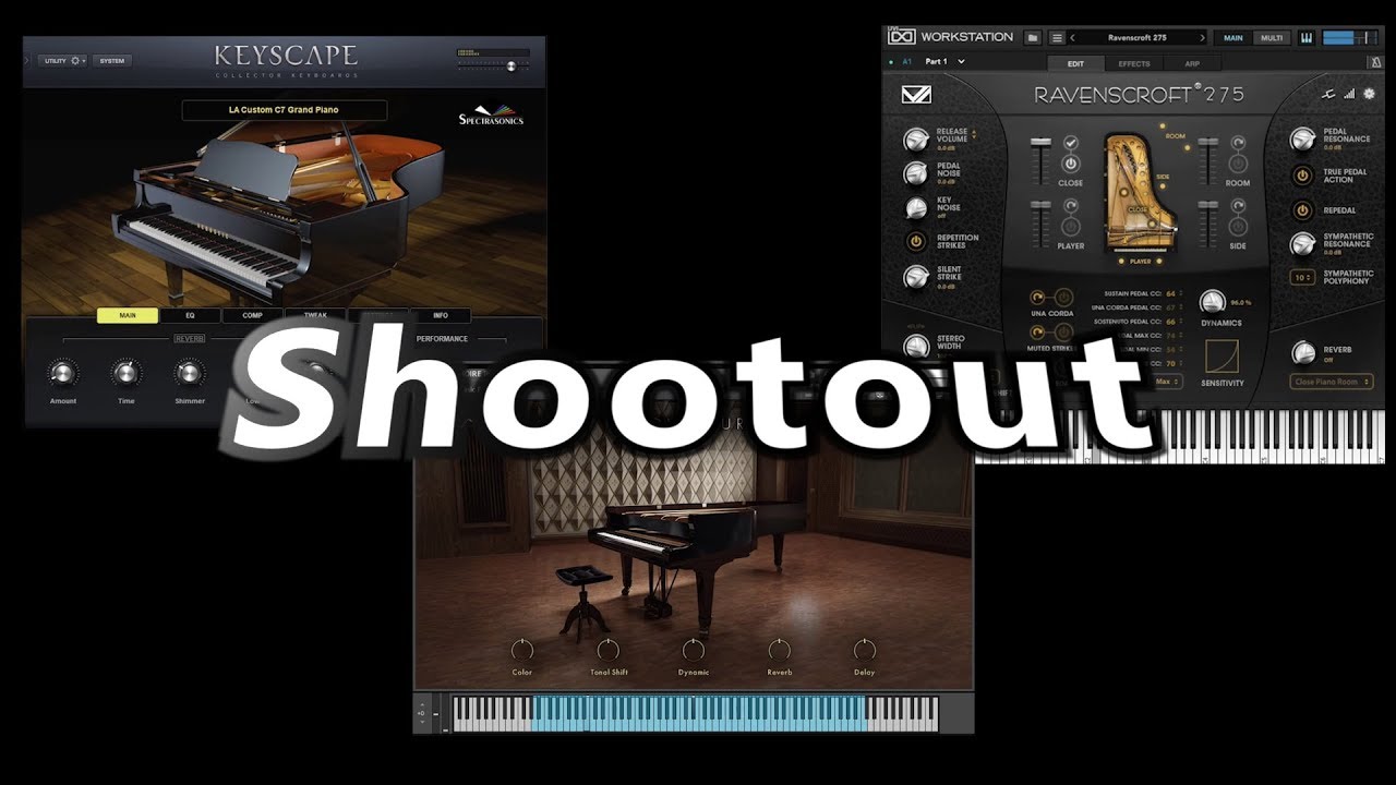 Piano Shootout | NOIRE vs Ravenscroft vs Keyscape