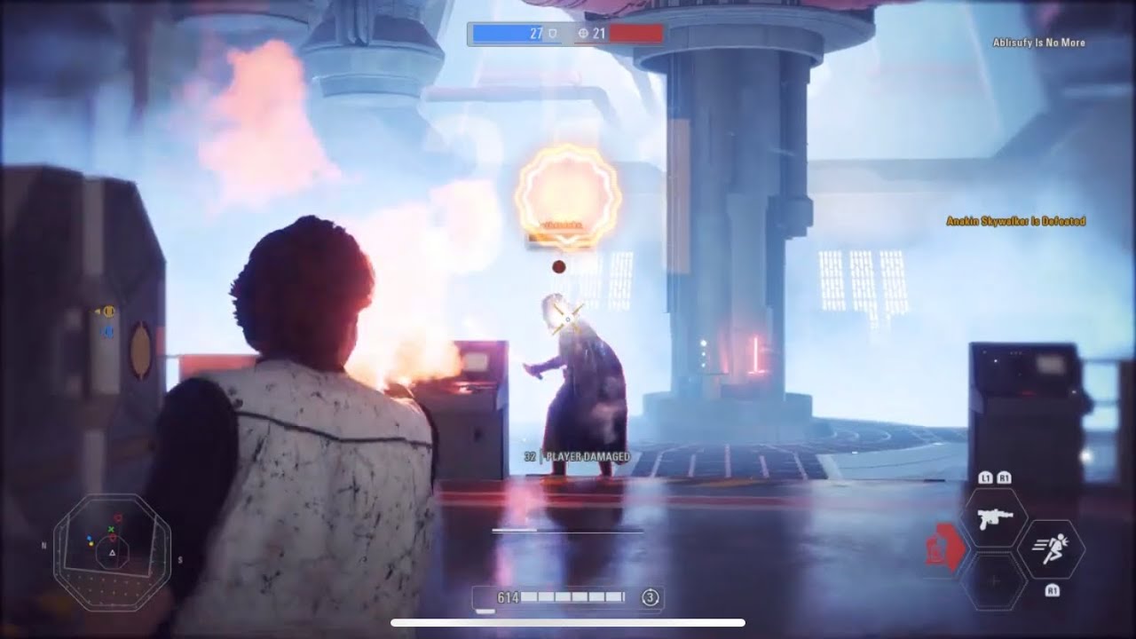 Star Wars Battlefront 2 - HvV Toxic and Cocky Player Gets Embarrassed