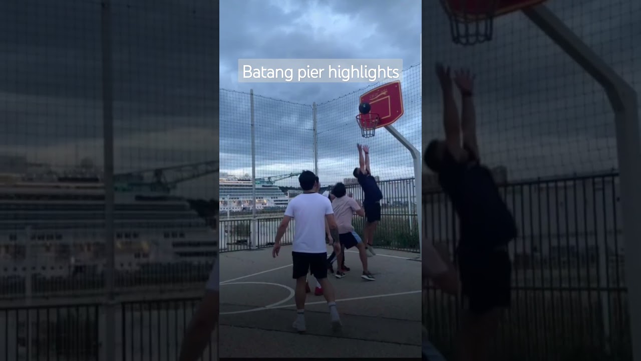 Batang pier basketball #hoopshighlights #basketball #sports #basketballislife #travelvlog #france