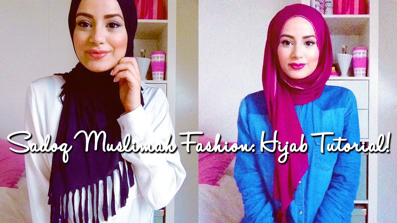 Hijab Tutorial : Sadoq Muslimah Fashion Wear!