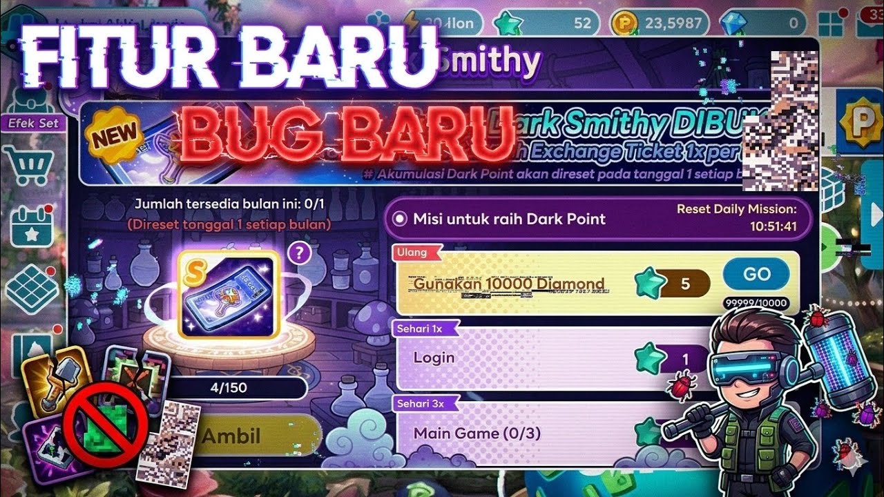 BAHAS BUG TERBARU GETRICH 