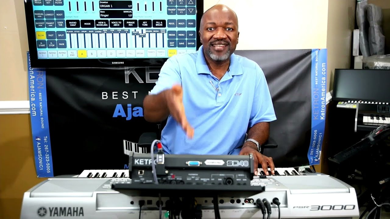 KETRON SD40 с Yamaha PSR S3000 — EVM?