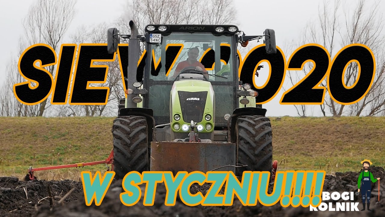 Siew pszenicy w styczniu 2020? Claas Arion 620 | Maschio | Gaspardo | cinematic* LUMIX G80