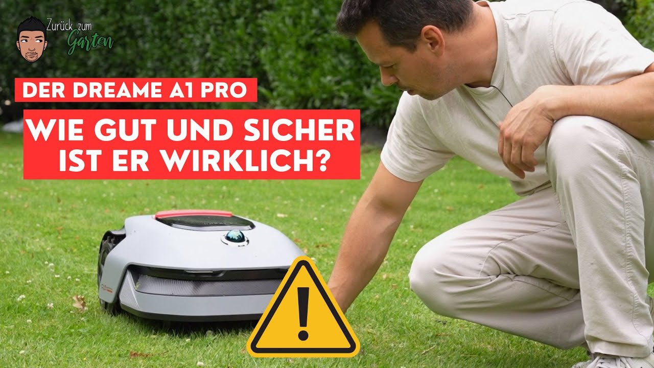 Der Neue Dreame A 1 pro - Ein kabelloser Lidar Mähroboter der Extraklasse - Kabellos bis 2000m²