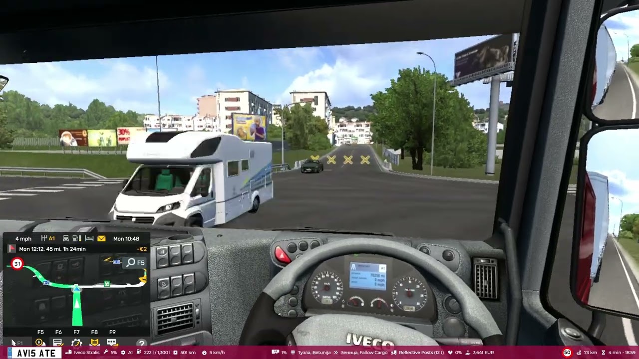 Tuzla to Zenica: ETS2 Timelapse