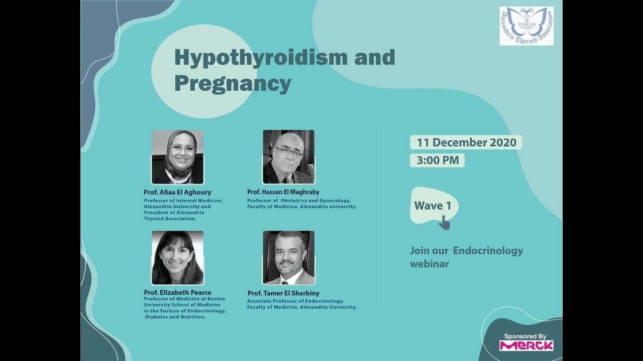 Screening for hypothyroidism in pregnancy. Prof. Dr. Elizabeth Pearce, past president of ATA.