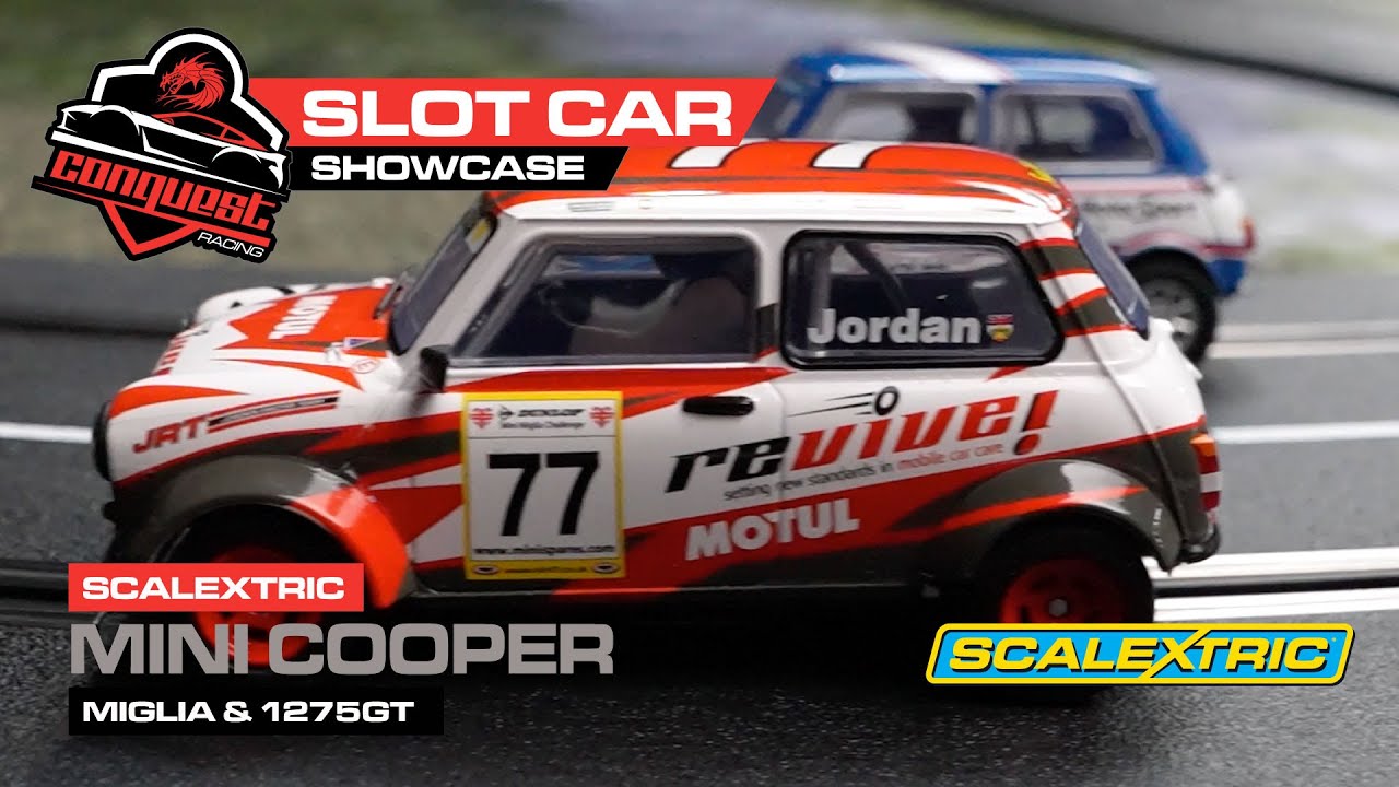 SCALEXTRIC Mini Cooper Takes to the track - Slot Car Showcase