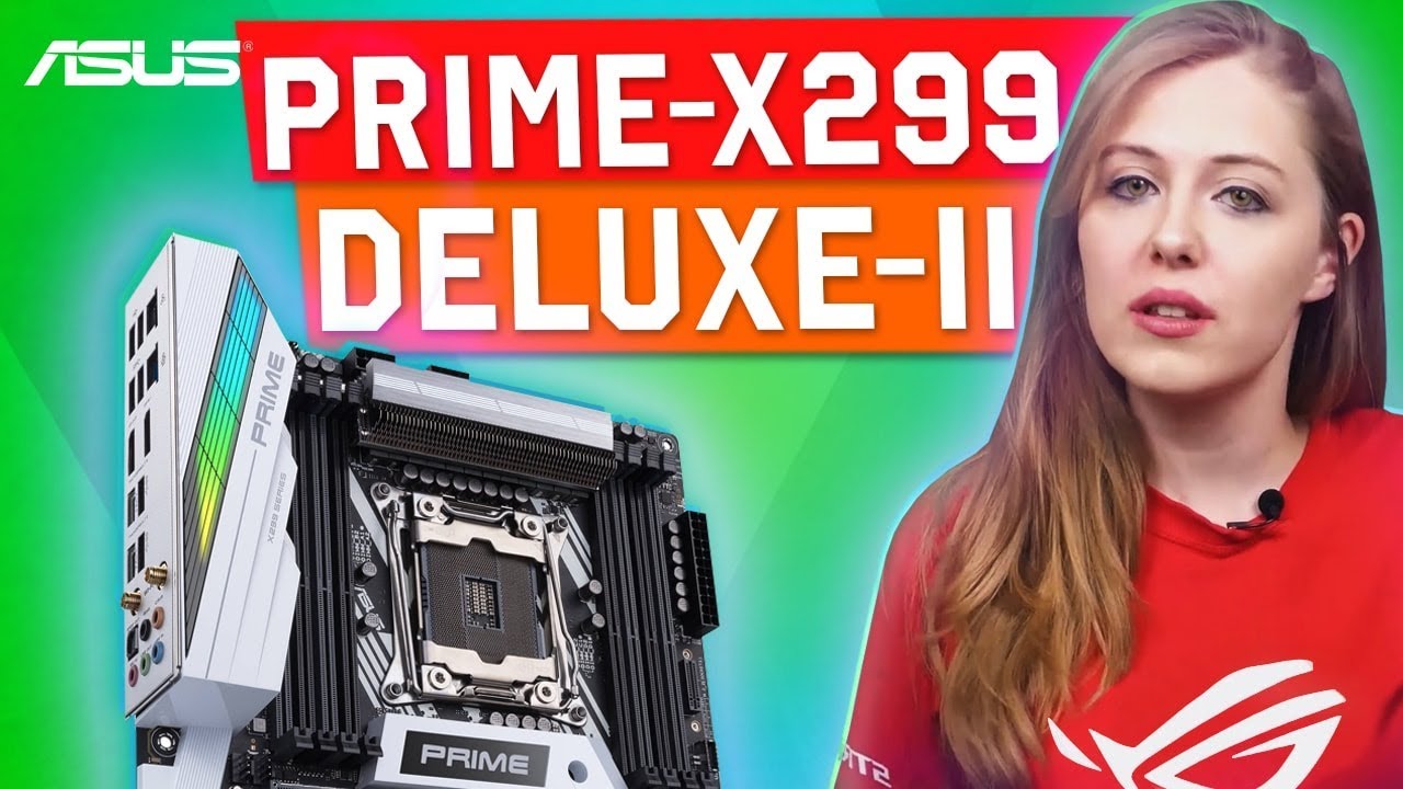 Placa-M&atilde;e ASUS PRIME X299 Deluxe II, equipada com duas redes LAN!
