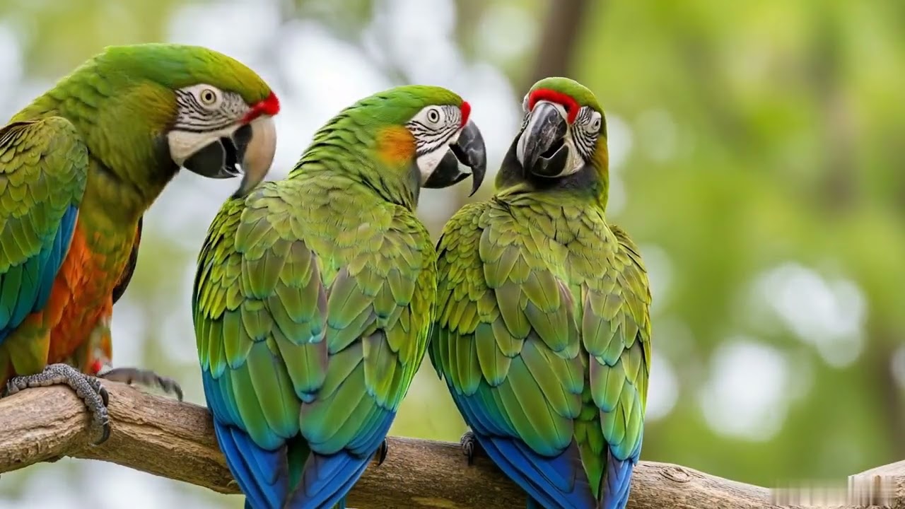 Cute Funny Talking Parrot Sounds Compilation | Bird Audio