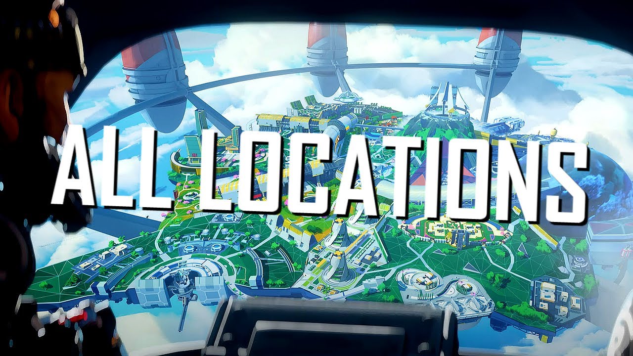 All Locations In Apex Legends Season 7! (Olympus Map)