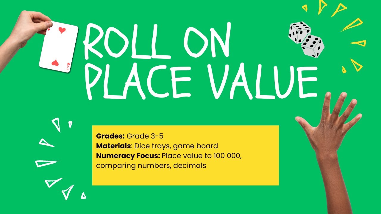 NUMERACY GAME: Roll On Place Value