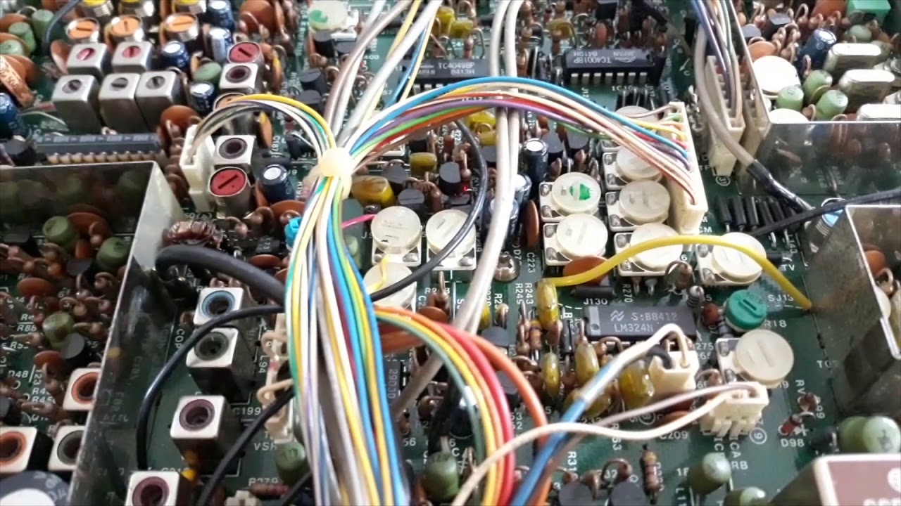 Reparacion kenwood ts930 muy tocado