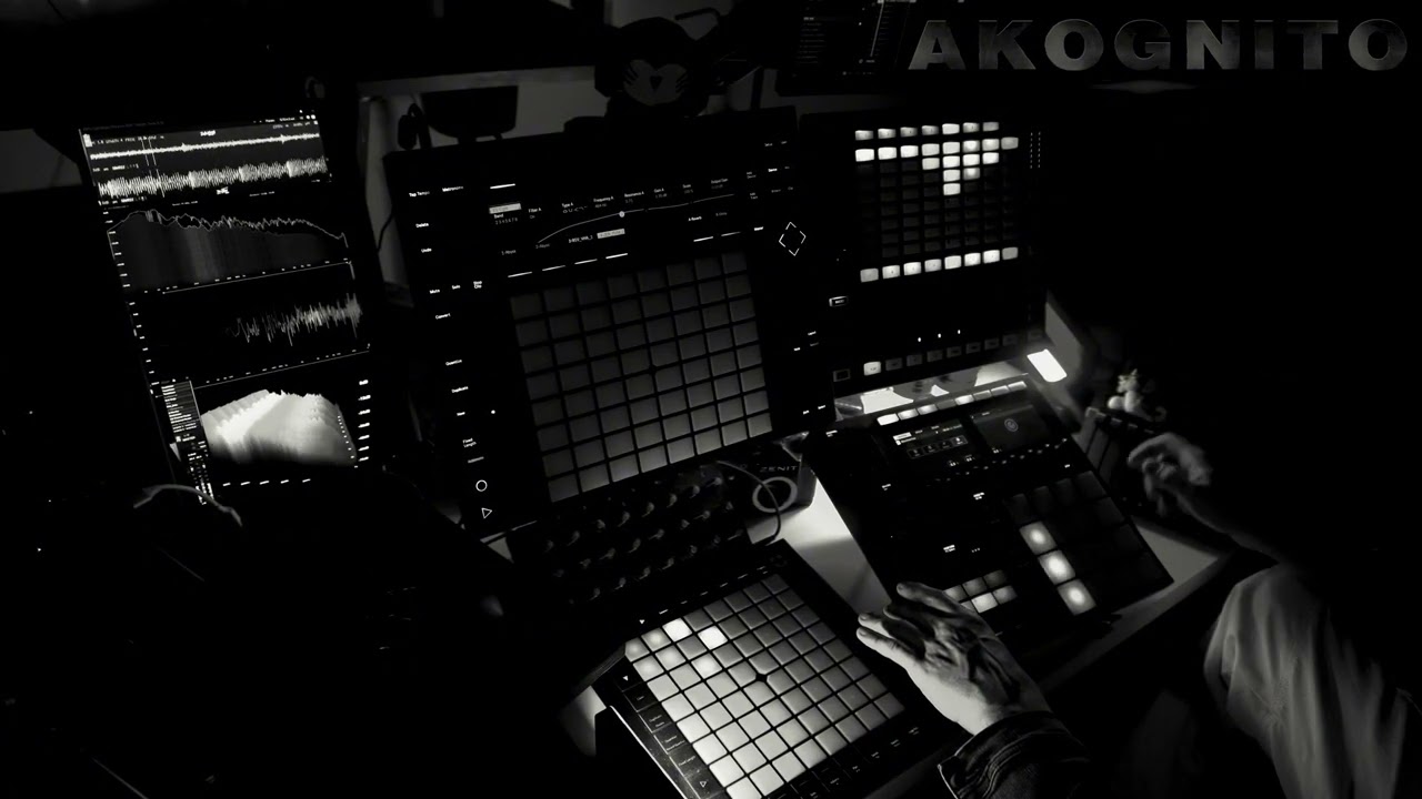 AKOGNITO - System overload (Live, NI Maschine MK3/Jam + Novation Launchpad MK3 Pro + Ableton Push2)