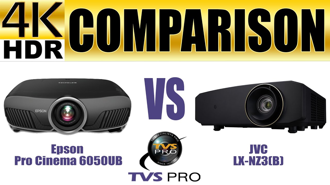 JVC LX-NZ3 vs Epson Pro Cinema 6050UB 4K HDR Projector Comparison