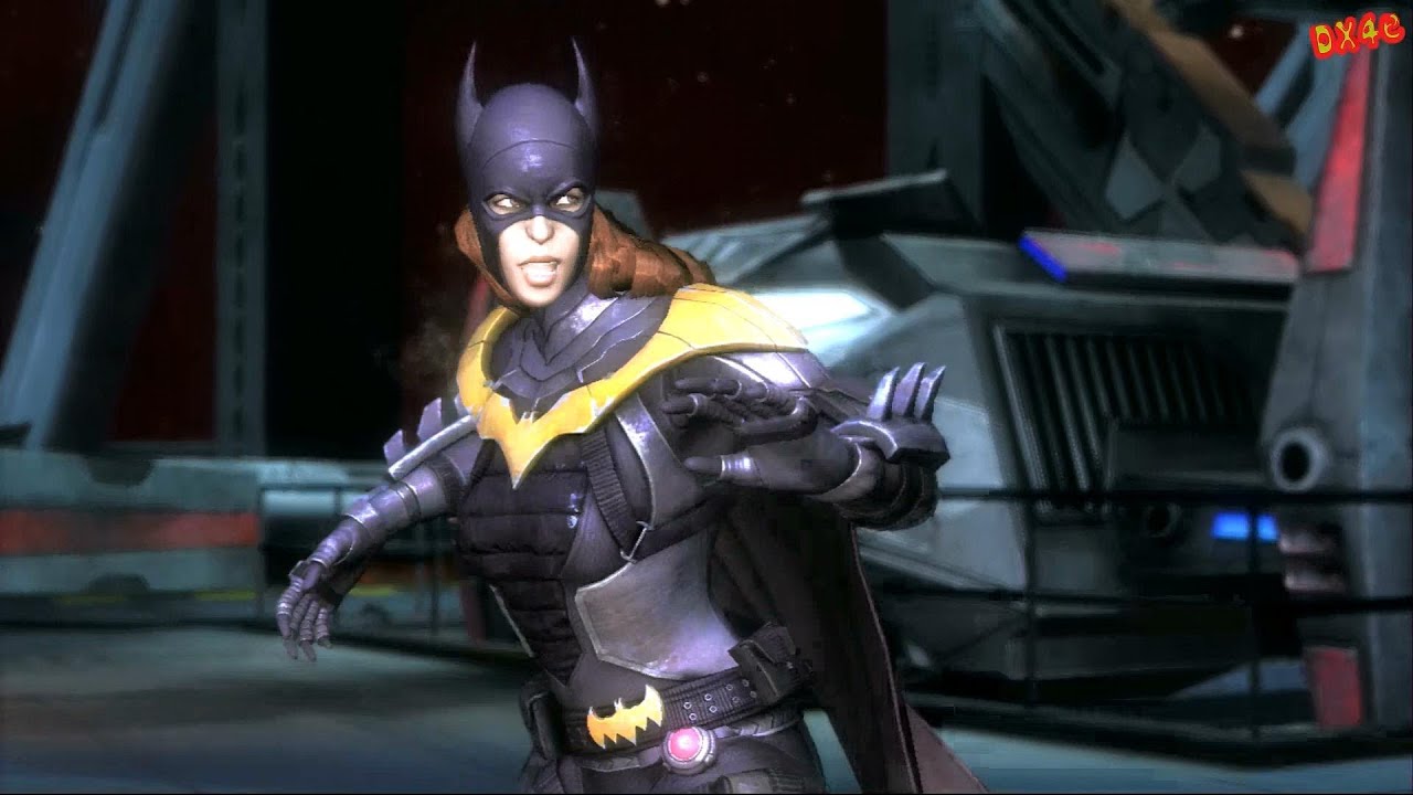 Injustice Gods Among Us Batgirl Arcade Ladder Walkthrough with final boss fight and ending